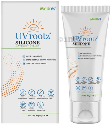 Mednis UV Rootz Silicone Matte Sun Screen: Buy tube of 50.0 gm