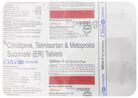 Cilix TM Tablet ER image