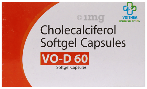 VO-D 60 Softgel Capsule image VO-D 60 Softgel Capsule image