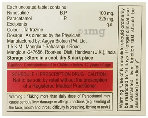 Nimex-P Tablet image