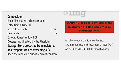 Tofacet 5 Tablet image