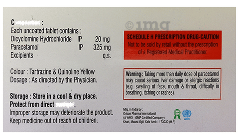 Paracolin Forte Tablet image