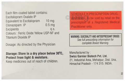 Anxirance Tablet image Anxirance Tablet image