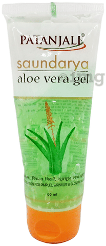 Patanjali Ayurveda Saundarya Aloe Vera Gel: Buy tube of 60.0 ml Gel at    in India | 1mg
