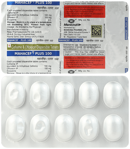 Mahacef-Plus 100 Tablet