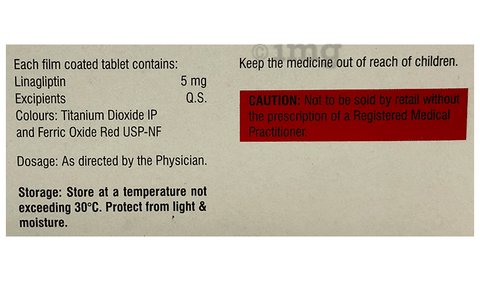 LINabite 5mg Tablet image