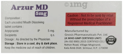Arzur MD 5mg Tablet image Arzur MD 5mg Tablet image