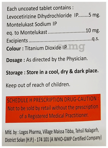 Febrikast LC Tablet image Febrikast LC Tablet image