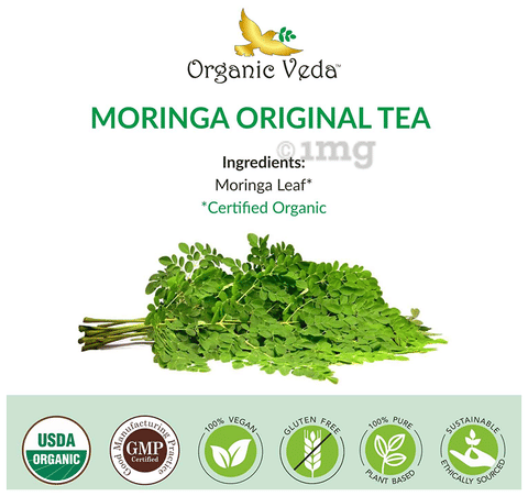 Organic Veda Moringa Original Tea 4