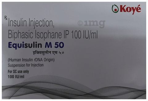 Equisulin M 50 Injection