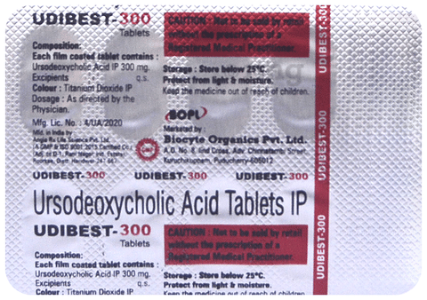 Udibest 300 Tablet image Udibest 300 Tablet image