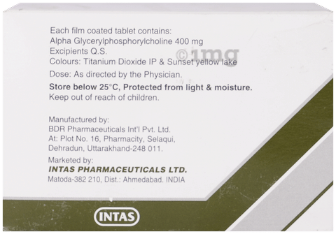 Alfa GPC Tablet image Alfa GPC Tablet image