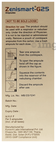 Zenismart-G25 Ampoules (2ml Each)