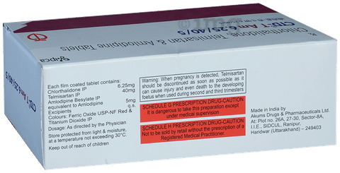CTD-T AM 6.25/40/5 Tablet