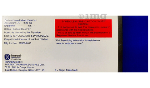 Trika 0.25mg Tablet image