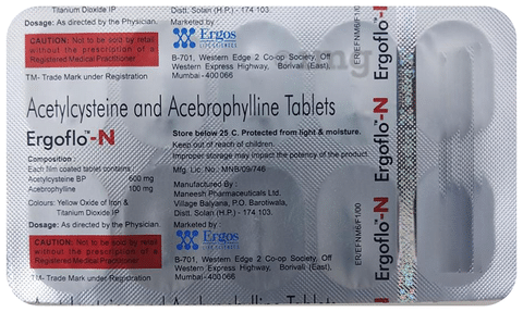 Ergoflo N Tablet