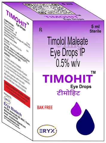 Timohit Eye Drop (BAK Free)