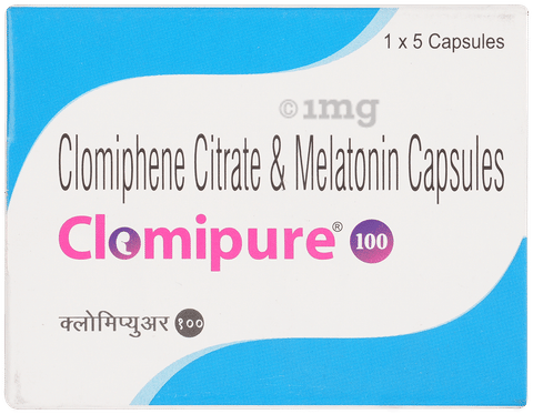 Clomipure 100 Capsule image Clomipure 100 Capsule image