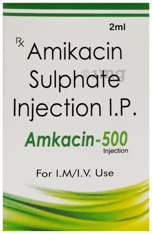 Amkacin 500 Injection image Amkacin 500 Injection image