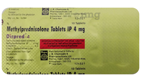 Dispred 4mg Tablet image
