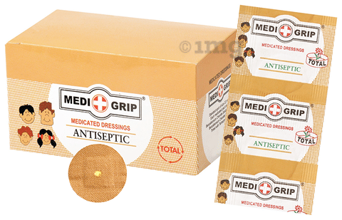 Medigrip Antiseptic Medicated Dressing Round image