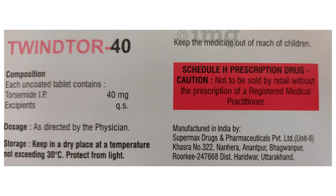 Twindtor 40 Tablet image Twindtor 40 Tablet image