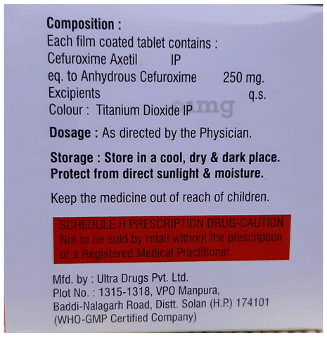 Nylocef 250 Tablet image Nylocef 250 Tablet image