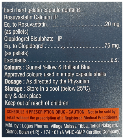 Rosuhenz-CV 20 Capsule