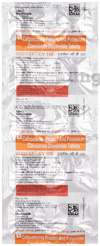 Gudcef-CV 100mg Tablet image Gudcef-CV 100mg Tablet image