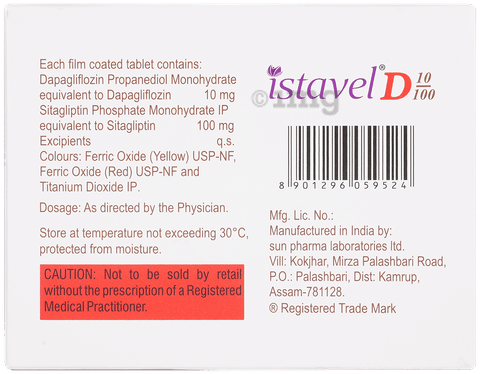 Istavel D 10/100 Tablet image Istavel D 10/100 Tablet image