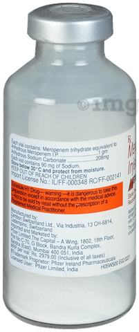 Meronem 1000mg Injection image Meronem 1000mg Injection image