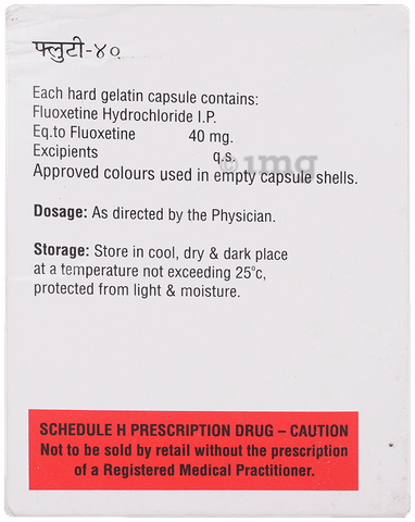 Flutee 40mg Capsule image