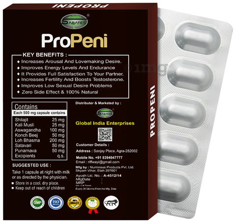 Sabates Pro Peni Capsule image