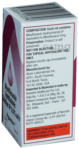 Vigamox Ophthalmic Solution image