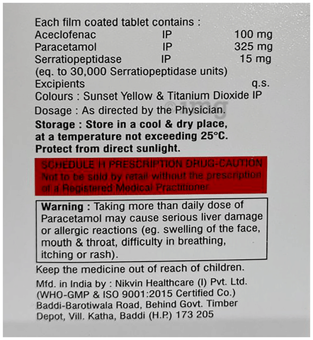 Shproflam-SP Tablet image Shproflam-SP Tablet image
