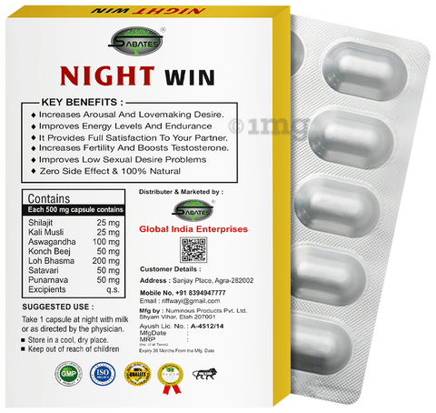 Sabates Night Win Capsule image