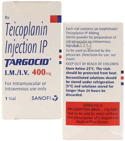 Targocid 400mg Injection image Targocid 400mg Injection image