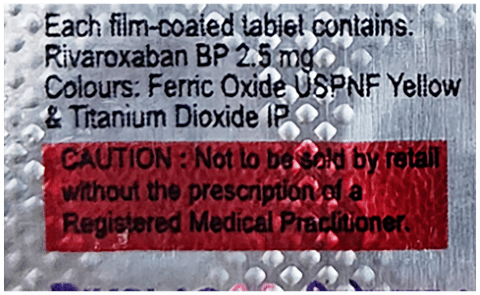 Rivolas 2.5mg Tablet image Rivolas 2.5mg Tablet image