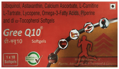 Gree-Q10 Softgel Capsule image Gree-Q10 Softgel Capsule image