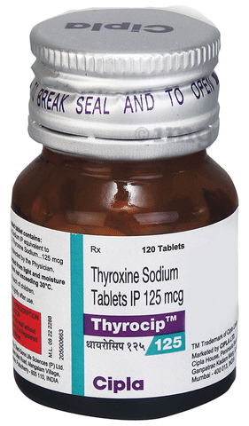 Thyrocip 125 Tablet image
