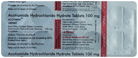 Acotibien 100mg Tablet image