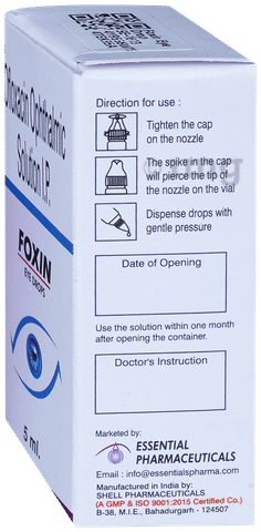 Foxin Eye Drop image