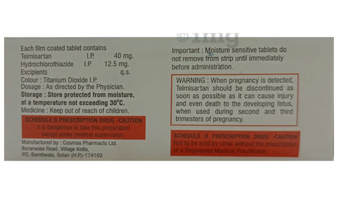 Telmilex-H Tablet image