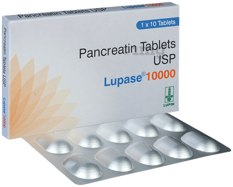 Lupase 10000 Tablet 1
