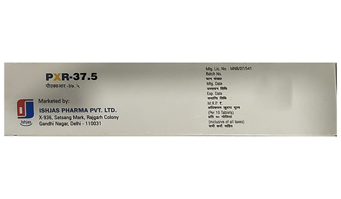 Pxr 37.5mg Tablet PR image Pxr 37.5mg Tablet PR image