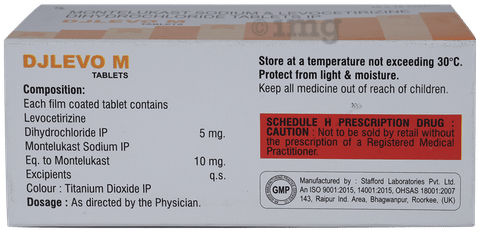 Djlevo M 5mg/10mg Tablet image