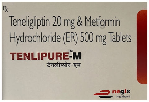 Tenlipure M 500mg/20mg Tablet