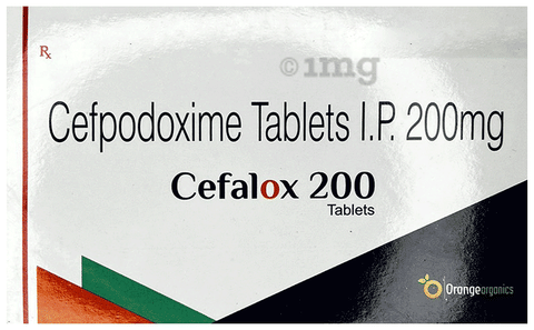 Cefalox 200 Tablet image