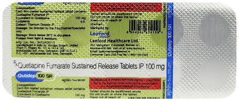 Qutidep 100 SR Tablet image