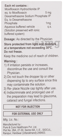 Moxoft D Eye Drop image